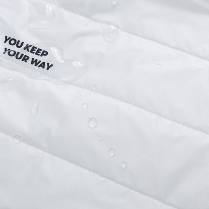 YKYWBIKE Cycling Gilet Winter Thermal Warmth Bicycle Sleeveless Vest 5 Pockets Windproof Waterproof Road Bike Gilet MTB Black/White