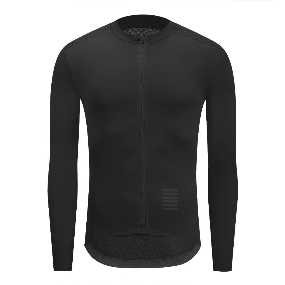 YKYWBIKE Cycling Jersey Long Sleeve Men Pro Road Bike Long Shirt Summer Bicycle Jersey Breathable Cycling Maillot