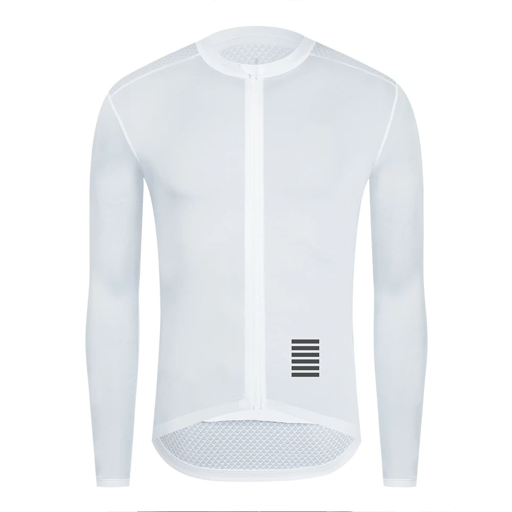 YKYWBIKE Cycling Jersey Long Sleeve Men Pro Road Bike Long Shirt Summer Bicycle Jersey Breathable Cycling Maillot
