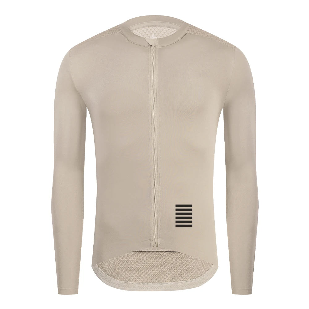 YKYWBIKE Cycling Jersey Long Sleeve Men Pro Road Bike Long Shirt Summer Bicycle Jersey Breathable Cycling Maillot