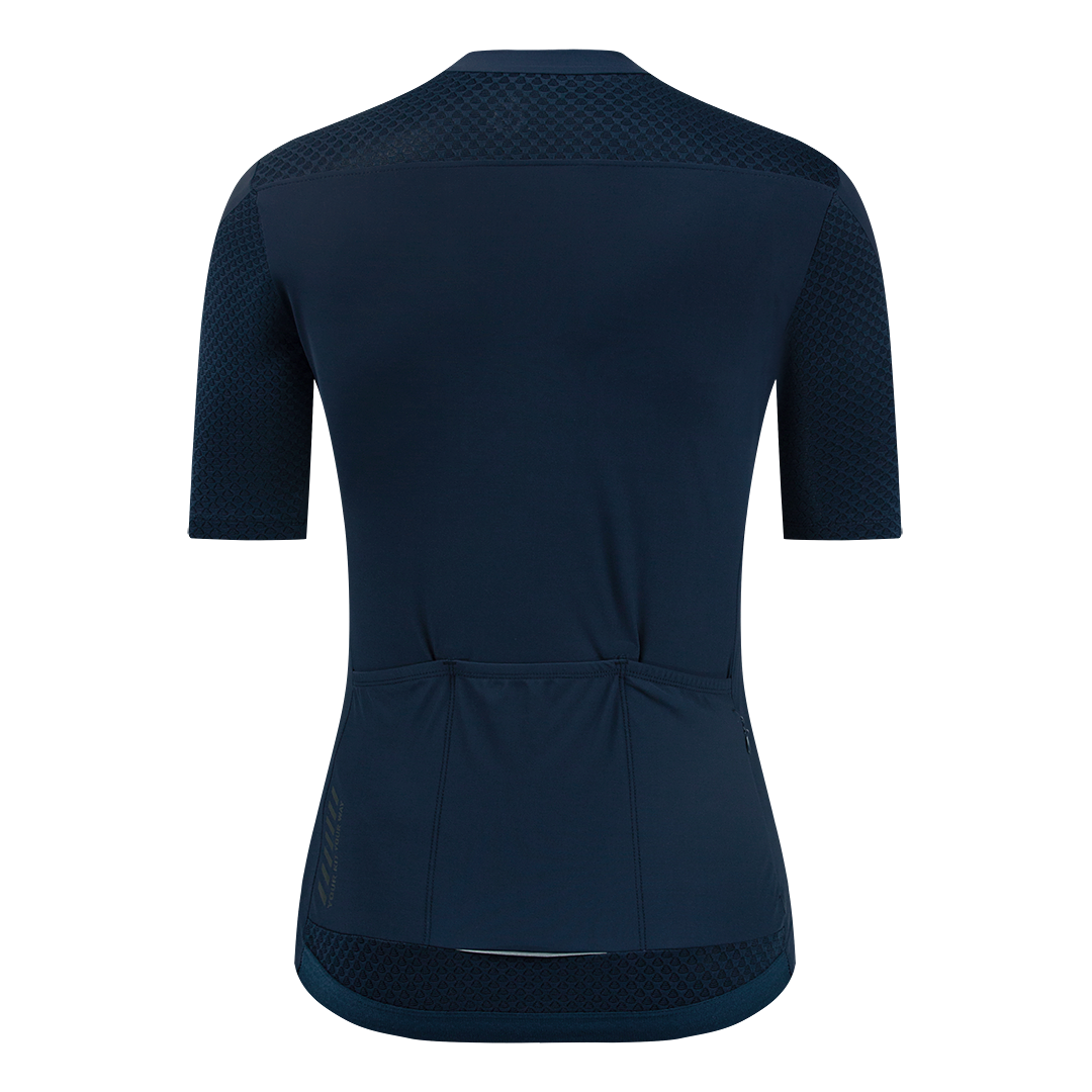 YKYW 2025 Women Short Sleeve Cycling Jersey Summer Quick Dry Road Bike Shirt Breathable Reflective Pro Cycling Clothes Tight Fit Bicycle Tops Black
