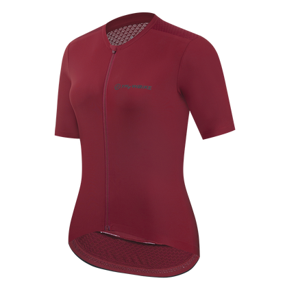 YKYW 2025 Women Short Sleeve Cycling Jersey Summer Quick Dry Road Bike Shirt Breathable Reflective Pro Cycling Clothes Tight Fit Bicycle Tops Black