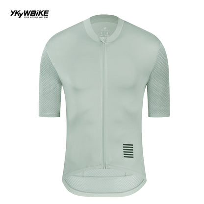 YKYW Men's Cycling Jersey Breathable Back Pocket Summer Reflective 10 Colors