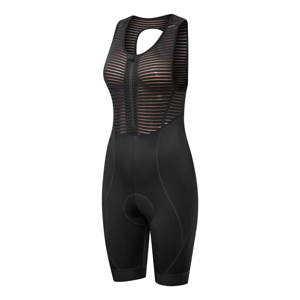 YKYWBIKE Women's Triathlon Short Sleeve Cycling Jersey Sets Suspende Tights Bicycle Pants Bicycle Clothes Bike Shirts Jumpsuit