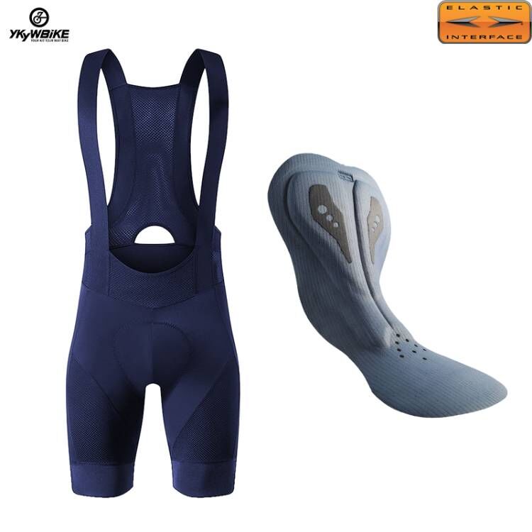 YKYW Men's Cycling Bib Shorts Elastic Performance 6H Padded Tights
