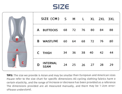 YKYW Men’s Cycling Bib Shorts Elastic Performance 6H Padded Tights Olivegreen Blue Black Darkblue Darkgray Color Bicycle Bib Shorts