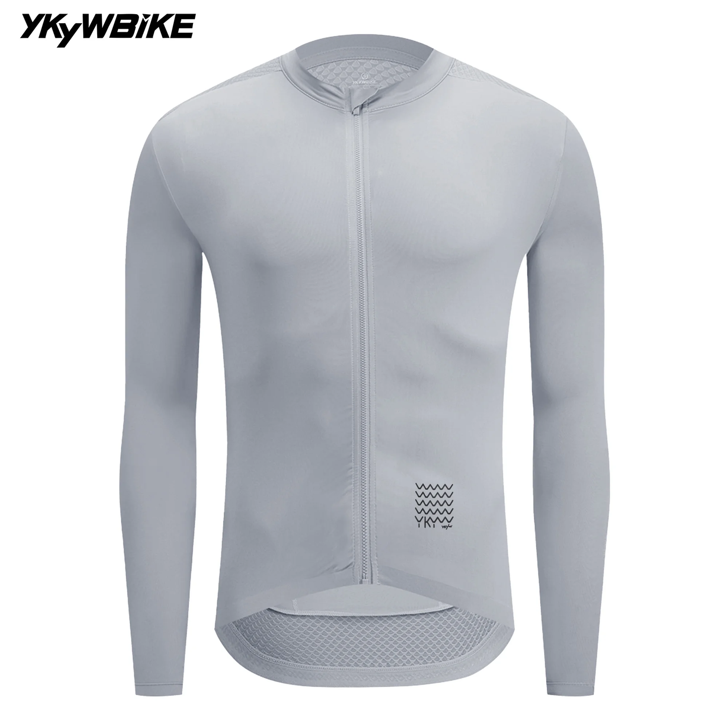 YKYWBIKE Cycling Jersey Long Sleeve Men Pro Road Bike Long Shirt Summer Bicycle Jersey Breathable Cycling Maillot