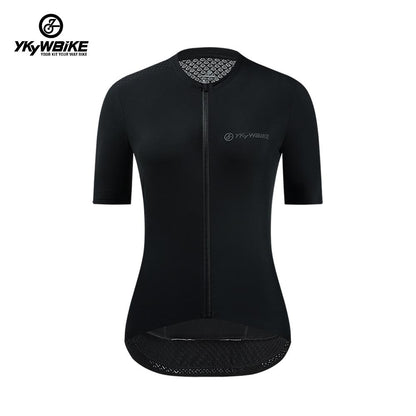 YKYW Women's PRO Team Aero Cycling Jerseys Summer Breathable Short Sleeves High Quality Full Zipper 5 Colors