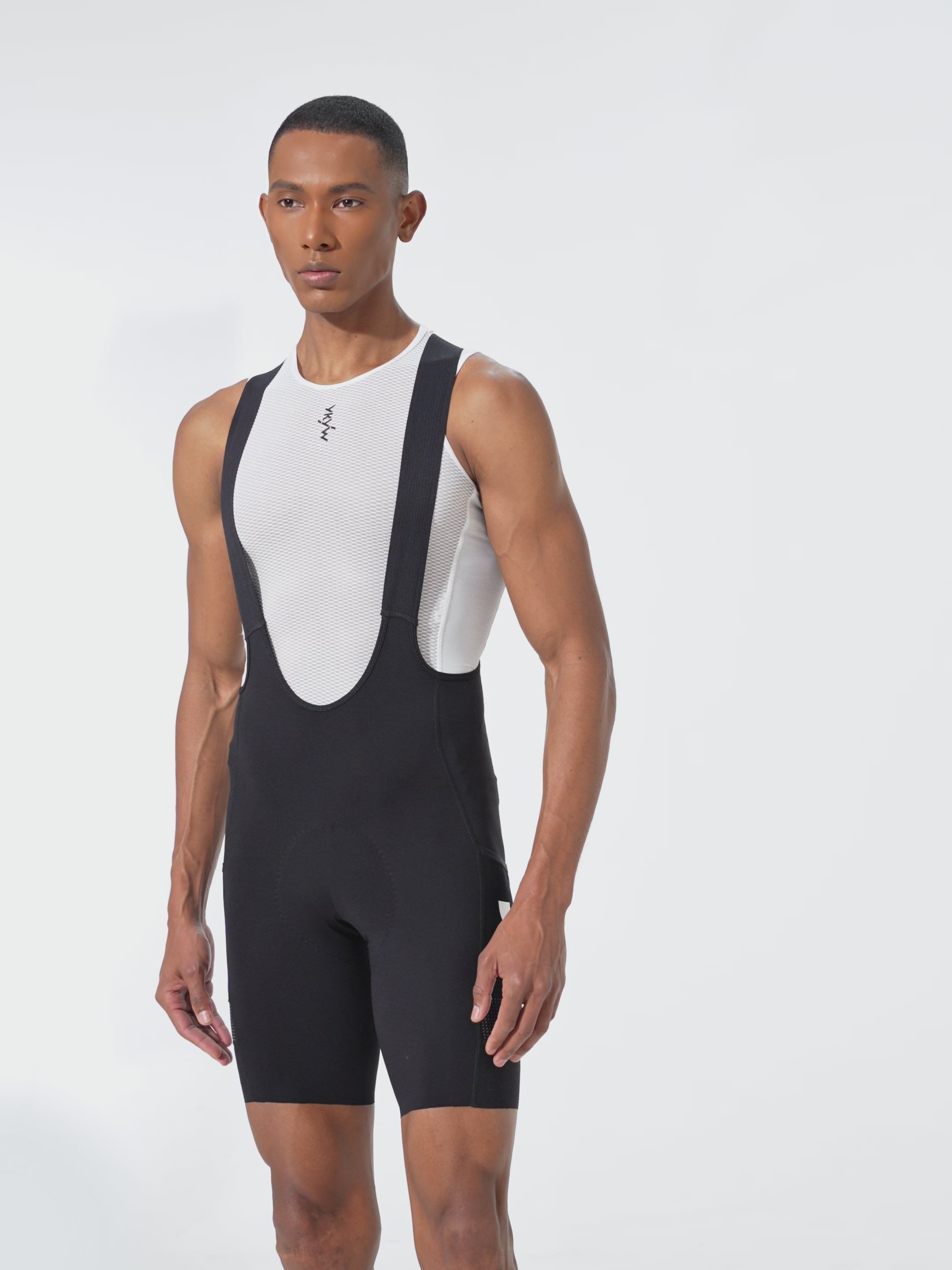 YKYW Men's Cycling Bib Shorts Elastic Performance 6H Padded Tights