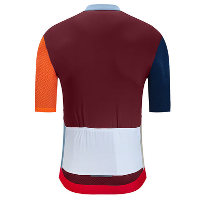 YKYW 2024 Men's New Cycling Jersey Moisture Wicking Quick Dry Multiple Color Combinations Colorblocking