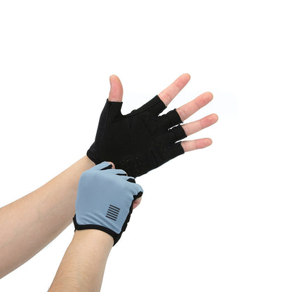 YKYW MTB Road Cycling Half Finger Gloves Mesh Fabric Quick-drying Elastic Breathable XRD Technology Shockproof 3 Colors