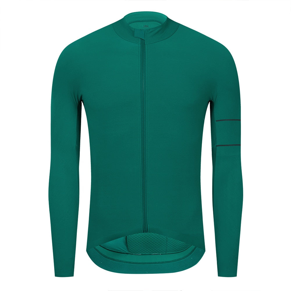YKYW Men's PRO Team Aero Cycling Jersey Coat Winter 10-20℃ Long Sleeves Race Fit Fleece Thermal 10 Colors