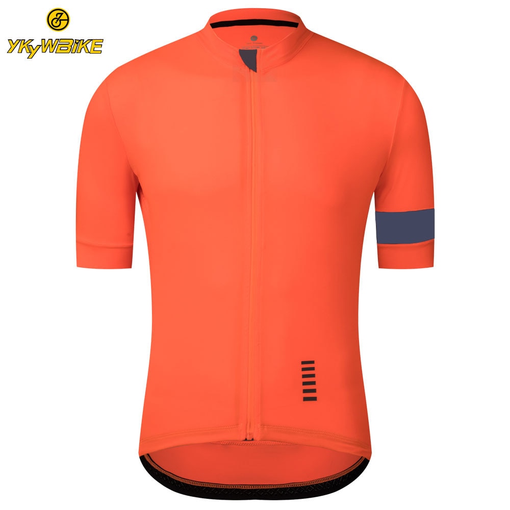 YKYW Men's PRO Team Aero Cycling Jersey Stitched Color Design Summer Short Sleeve Quick Dry 12 Colors