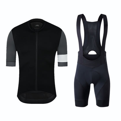YKYW Men’s Cycling Jersey Set Stitched Color Design YKK Zipper Cycling Jersey and 5H Ride Bib Shorts 4 Perfect Combinations