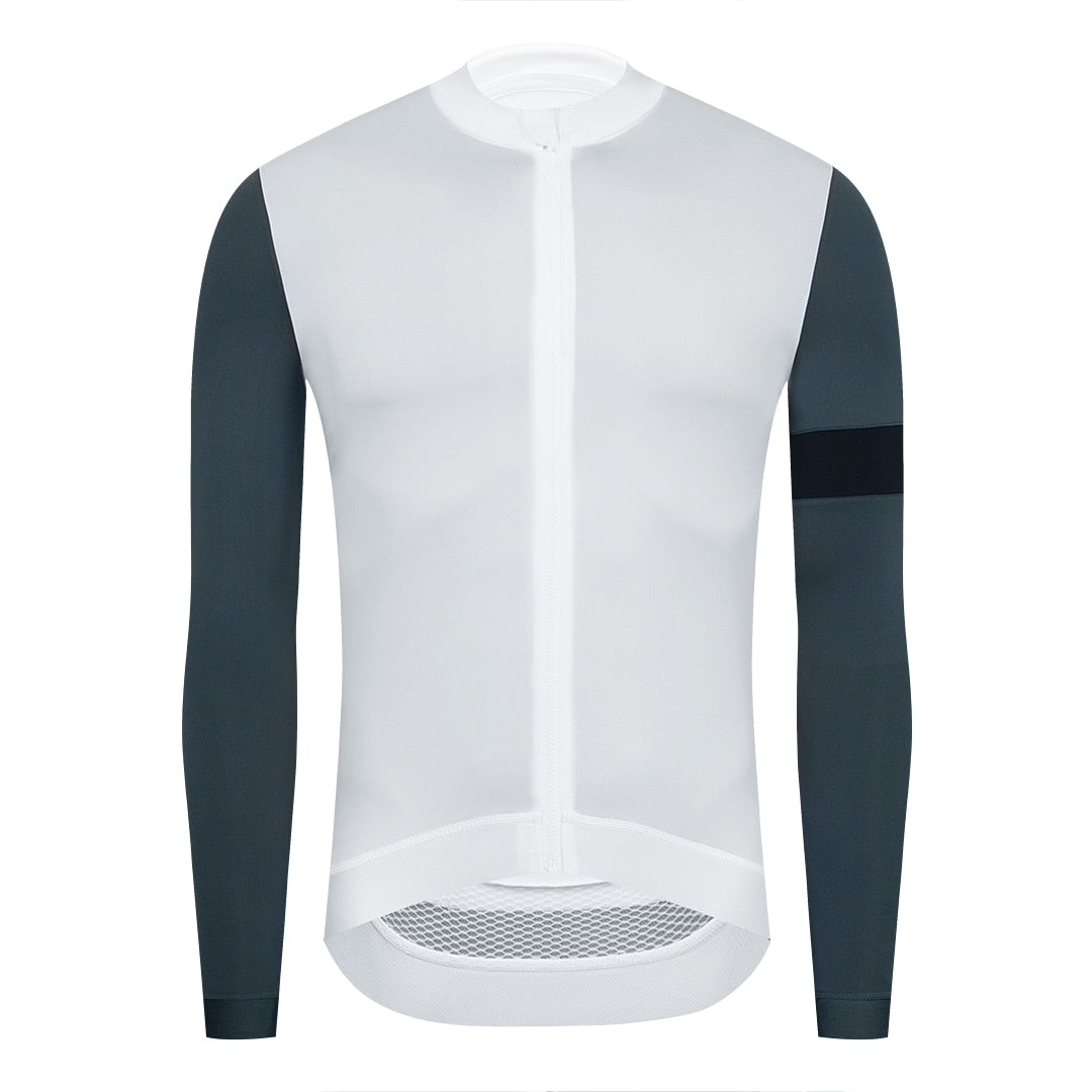YKYW Men's Cycling Jersey Autumn Spring 15-25℃ Long Sleeves Fit Comfortable Sun-protective 6 Colors