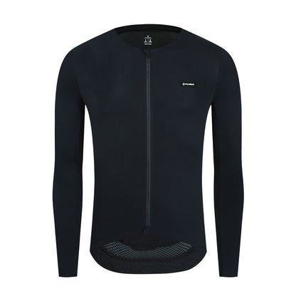 YKYW Men's  MTB Cycling Jersey Long Sleeves Process Quality YKK zipper New Coldback Fabric UPF 50+ Quick Dry 5 Colors