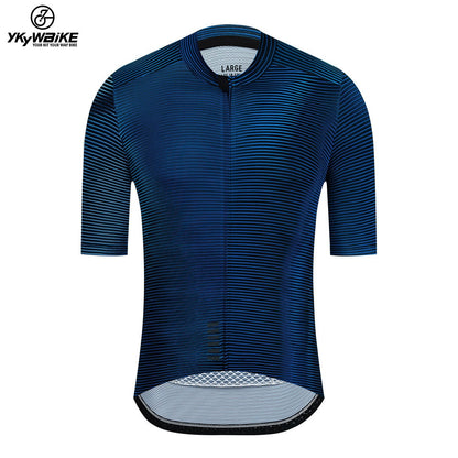 YKYW Men's PRO Team Aero Cycling Jersey Lightweight And Breathable Flight Print 3 Colors