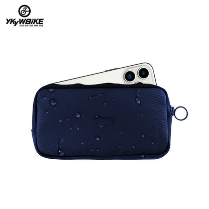 YKYW MTB Accessories Cycling Bag Rainproof Phone YKK Water Repellent Zip Gloss Printed 4 Colors