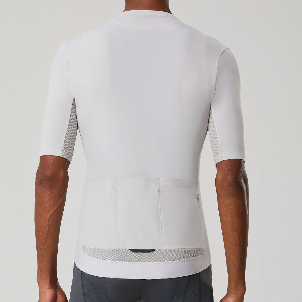 YKYW Men's Cycling Jersey Summer Short Sleeve YKK zipper New Coldback Fabric UPF 50+ 5 Colors