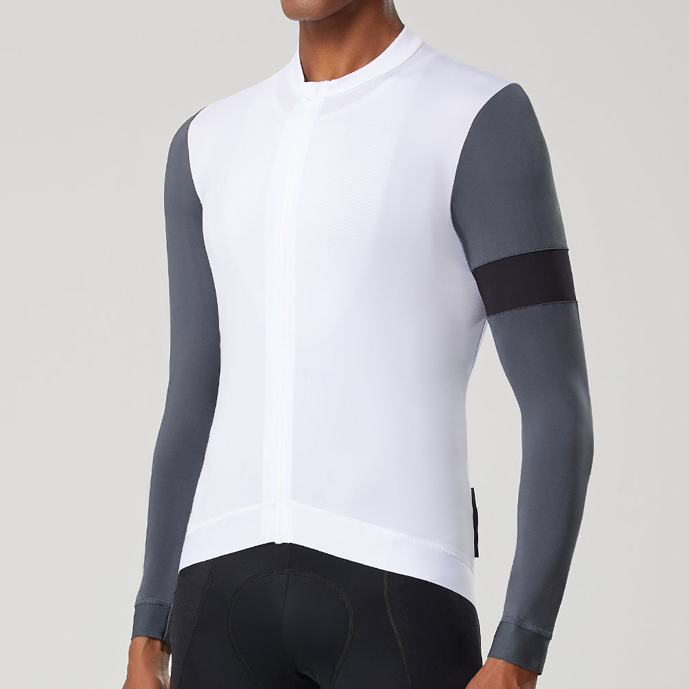 YKYW Men's Cycling Jersey Autumn Spring 15-25℃ Long Sleeves Fit Comfortable Sun-protective 6 Colors