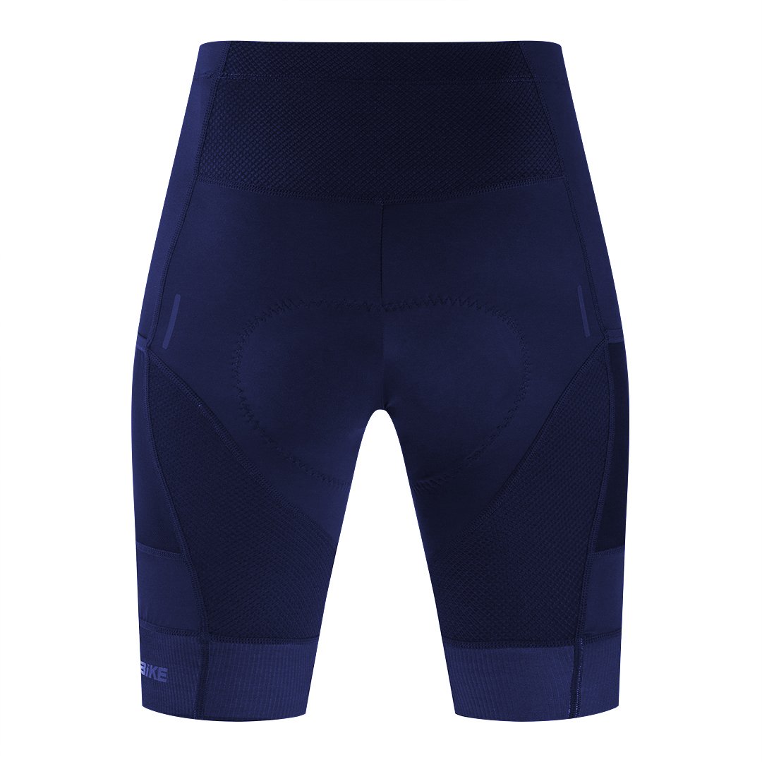 YKYW Men's Cycling Shorts Padded Comfortable Road Biking Pants 2 Pocket Tights Slim Fit 3 Colors