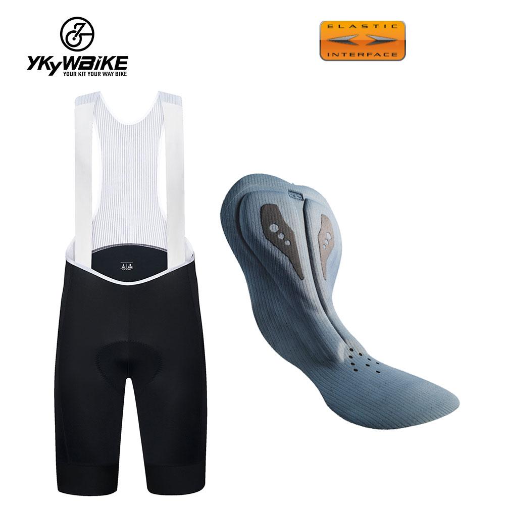 YKYW Men’s Cycling Bib Shorts With Elastic Interface Cushion 7H Long Distance