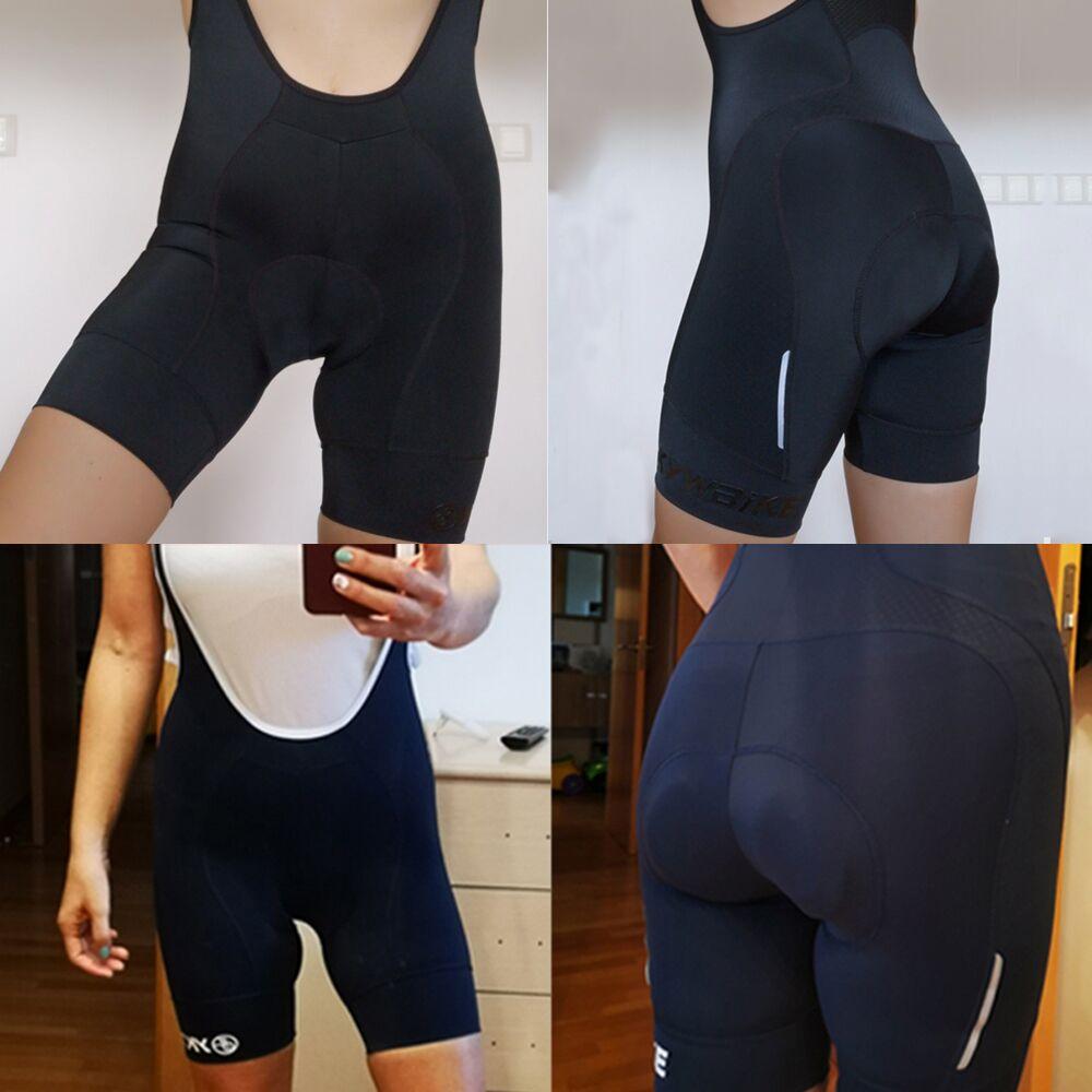 YKYW Women’s Pro Team Cycling Bike Bib Shorts 8H Ride high-density Suede Pad Quick Drying Breathable 2 Colors