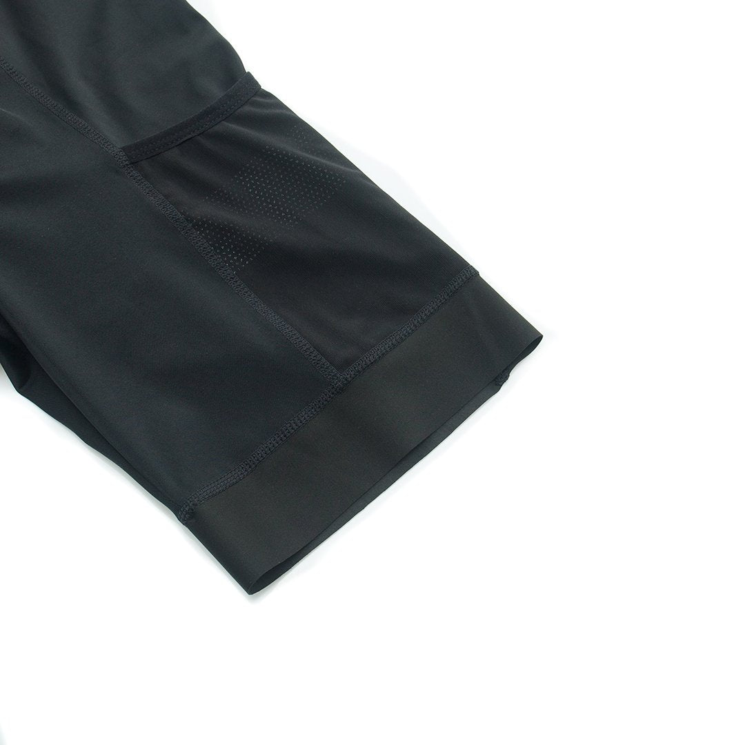 YKYW Men’s Cycling Bib Shorts Cushion Upgrade 7H Lycra Breathable Cool 4 Pockets Black