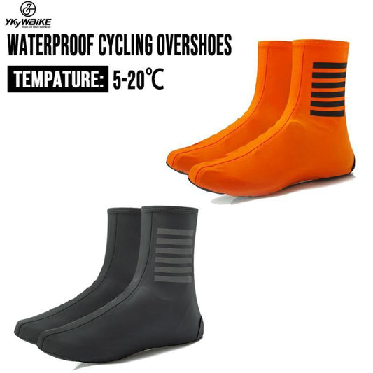 YKYW MTB Ciclismo Pro Team &amp; Classic Shoes Cubre Invierno 5-20°C Ultra-alta tecnología Impermeable A prueba de viento Mantener caliente Reflectante Transpirable Resiliente 2 colores