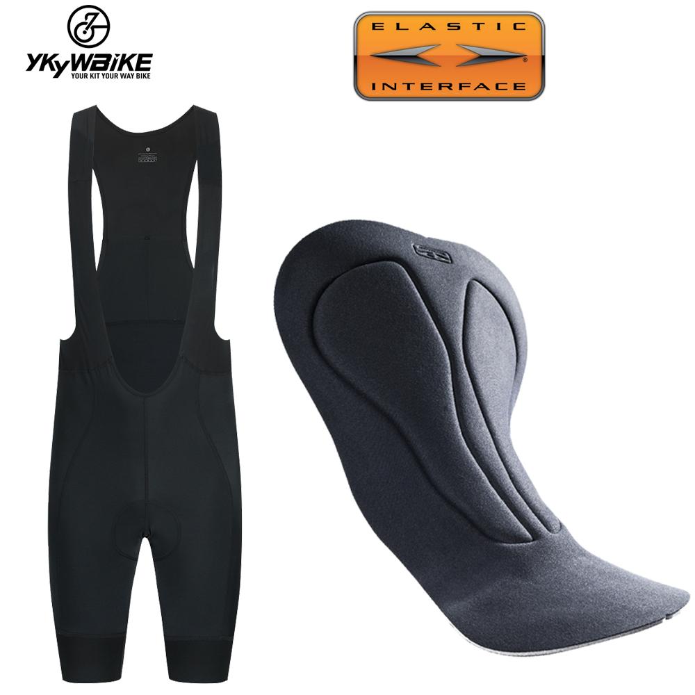 YKYW Men’s Cycling Bib Shorts 8H Padded Breathable Pro Team Breathable Elastic Interface